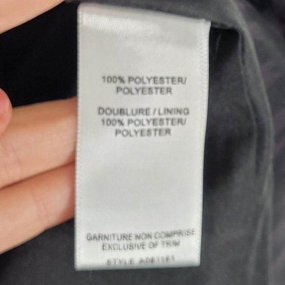 Chic Par Jacob Black Brown Animal Print V-Neck Sleeveless Dress Zipper Size 12 - Picture 7 of 10